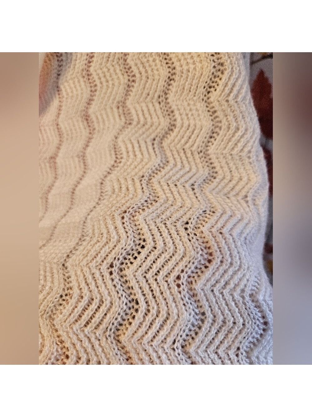 White Crochet Swim Cover-up 3 Button Chest - Picture 8 of 12